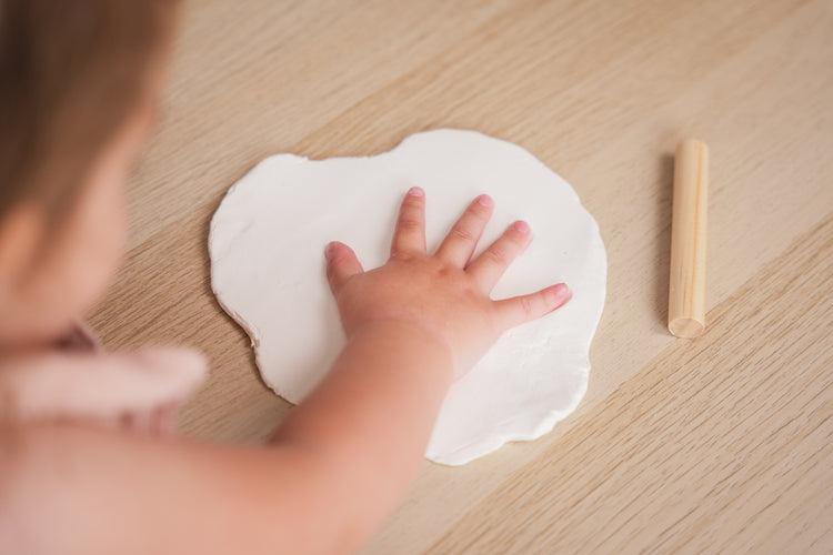Gift-ready for new parents or grandparents to create custom children's imprints to treasure forever.