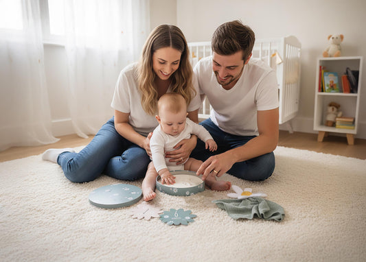 Birth Gift Set - Daisy Blue