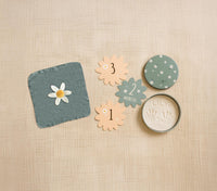 Geburtsgeschenk-Set - Daisy Blue