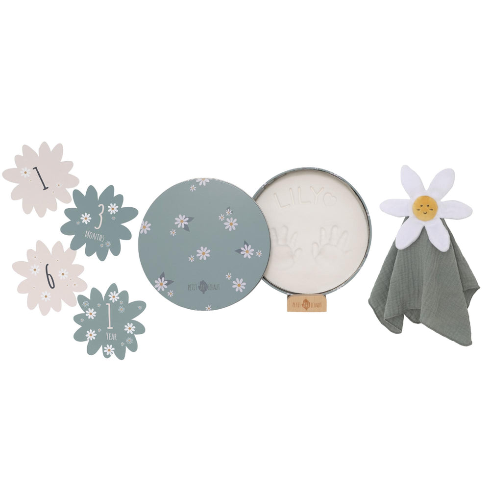 Geburtsgeschenk-Set - Daisy Blue